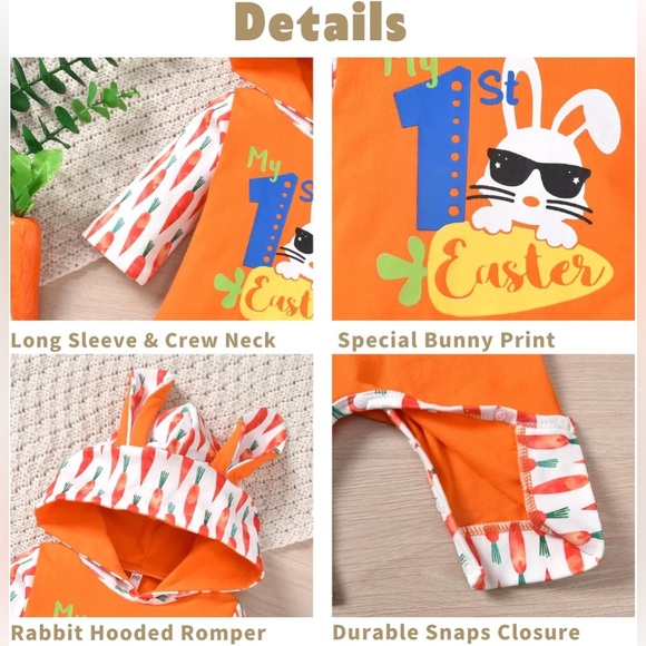 Baby’s Easter Romper - Picture 5 of 10